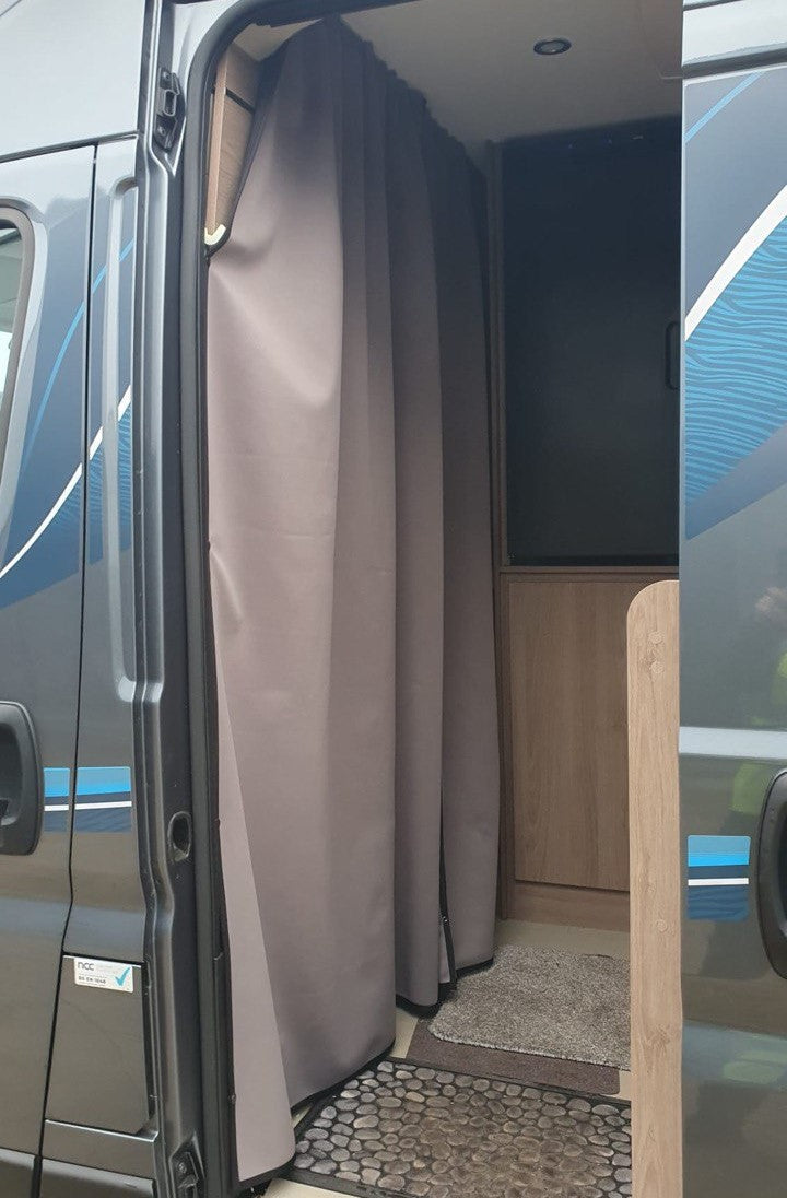 For Motorhome Cab Divider Curtain Kit 188cm Drop – Motorhome Privacy Curtain | Van-X