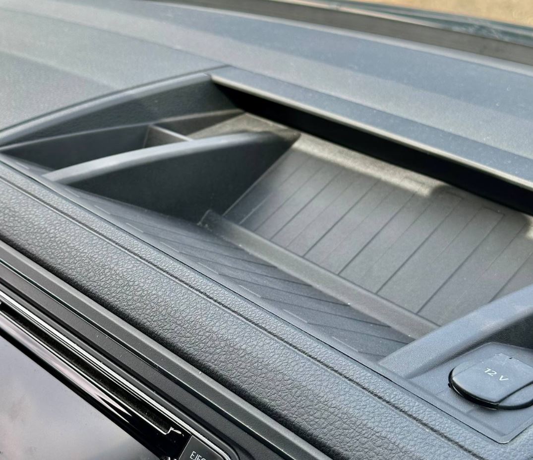 For VW T6 Silicone Rubber Top Dashboard Insert - Non-Slip, Durable Interior Accessory by Van-X