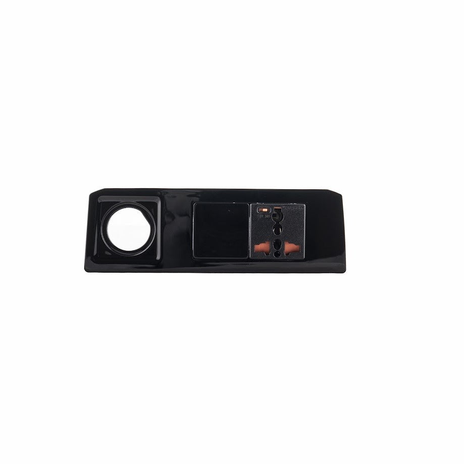 Para VW T6 Transporter Panel de encendedor de cigarrillos - Molduras interiores pintadas | Listo para adaptarse