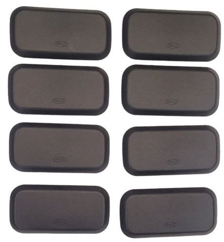 For VW T6 Kombi Rear Seat Base Caps – Set of 8 Covers