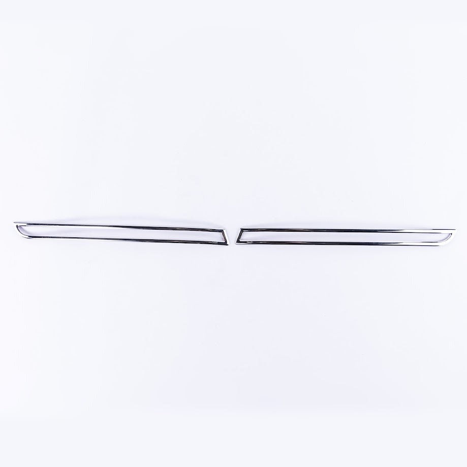 For VW T6 Transporter Barndoor Rear Bumper Reflector Trims