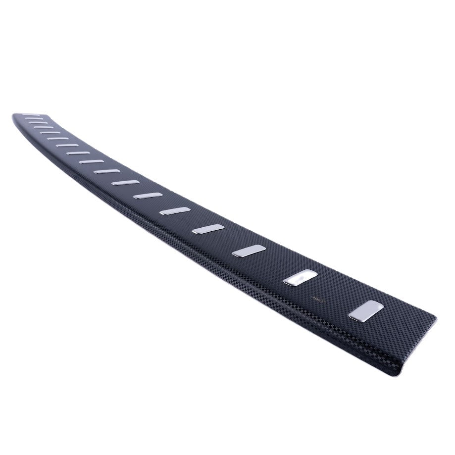 Protecteur de pare-chocs arrière pour VW T6 Barndoor UNIQUEMENT film en fibre de carbone