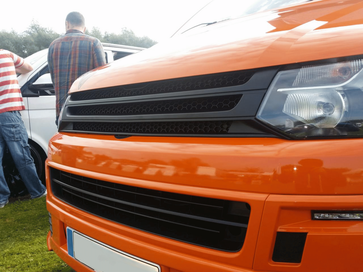 For VW T5.1 Transporter Van Front Styling Matte Package (2pcs)