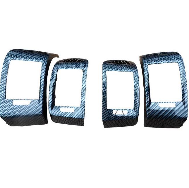 For Citroën Jumper Dashboard Air Vent (Silver Carbon)