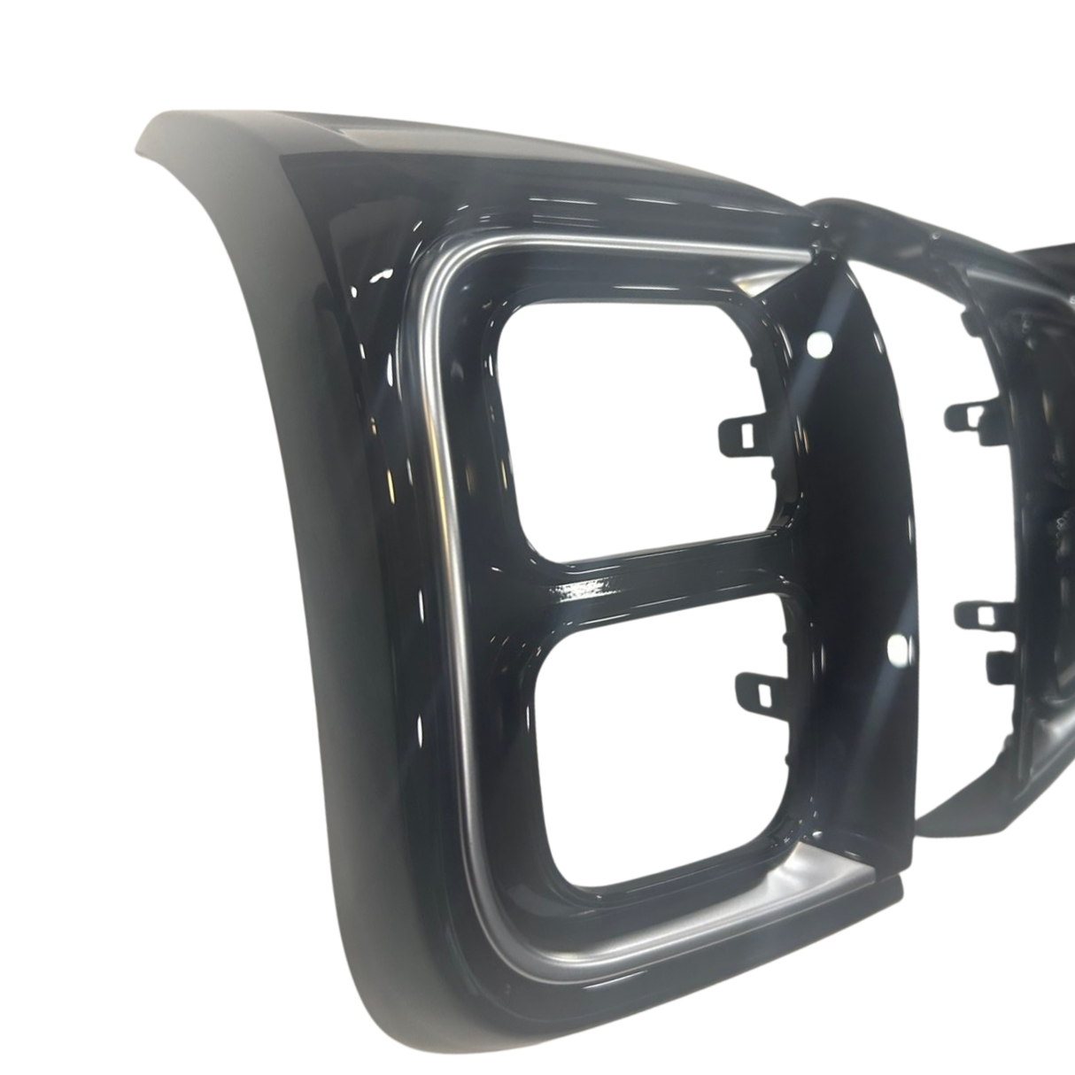 For Opel Movano Air Vent Trim Set – Gloss Black Dashboard Upgrade for New Models