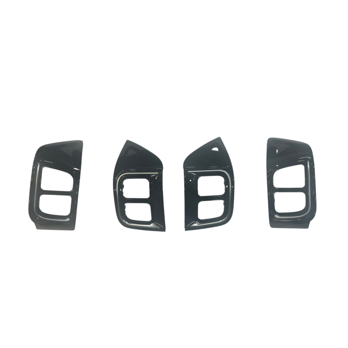 For Opel Movano Air Vent Trim Set – Gloss Black Dashboard Upgrade for New Models