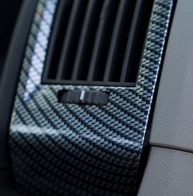 For Peugeot Boxer Dashboard Air Vent (Dark Carbon) AUTO-SLEEPERS,BAILEY,HOBBY, HYMER, RAPIDO, SWIFT, AUTO-TRAIL