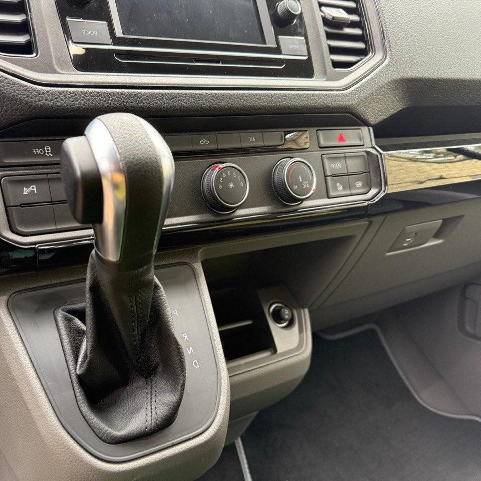 For New Shape VW Crafter LHD Lower Dash Styling Trims - Gloss Black (Set of 6) | Van-X