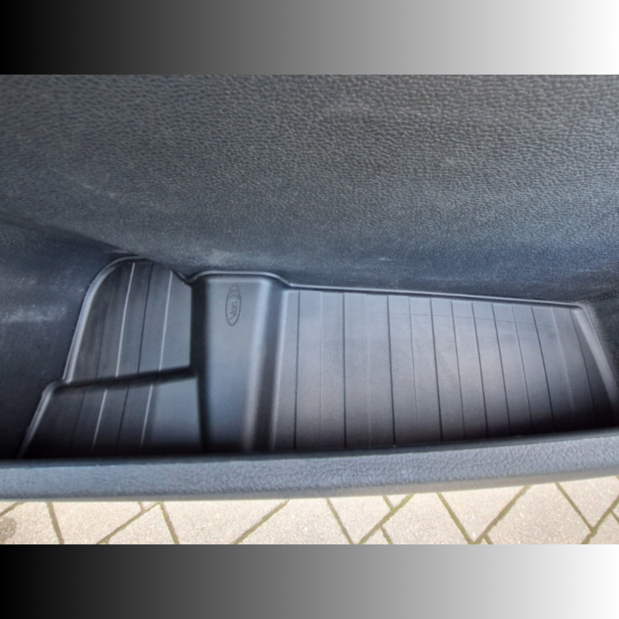 Inserts de poche de porte en caoutchouc noir pour Mercedes New Sprinter 907 - Van-X