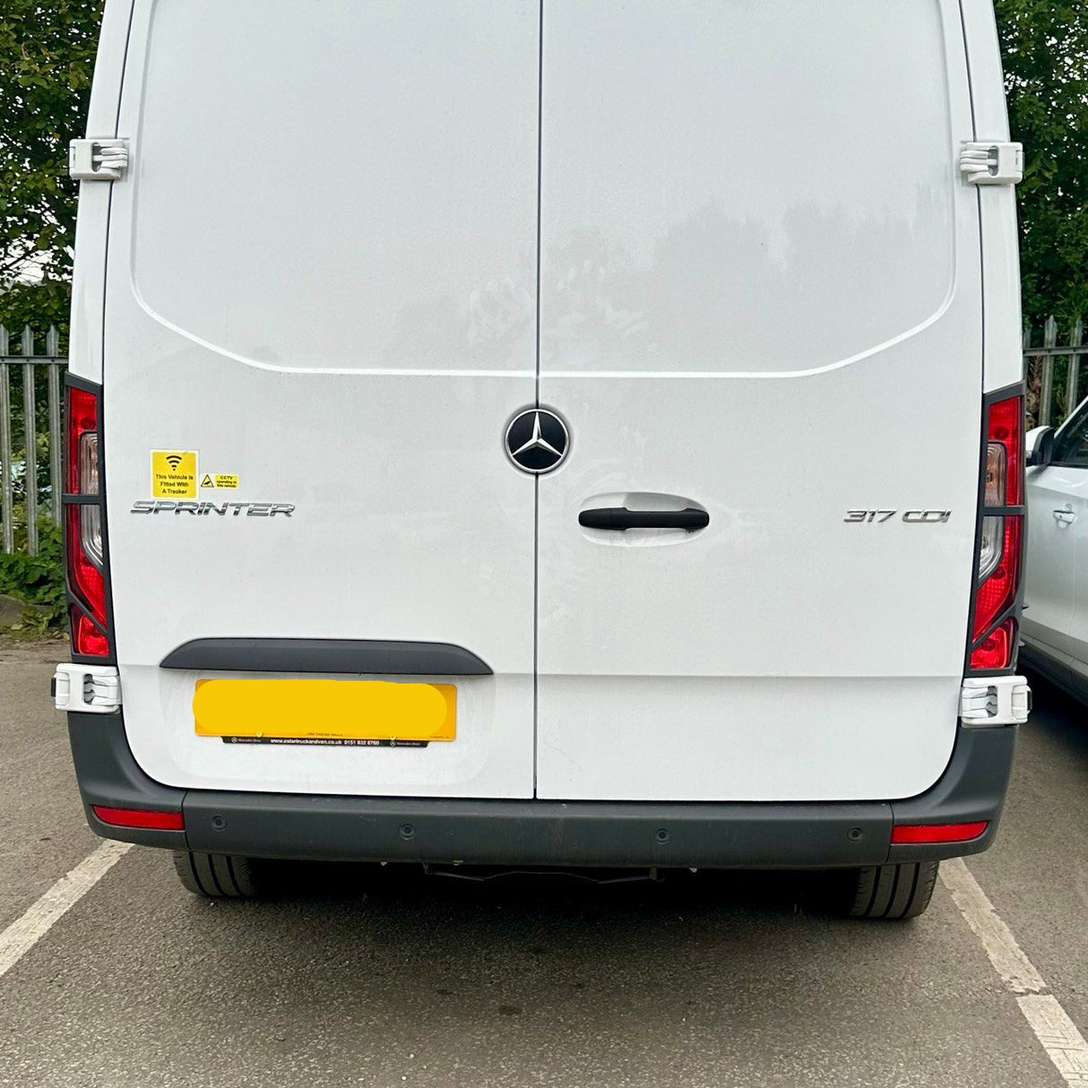 For Mercedes-Benz Sprinter 907 Rear Light Guards | Tail Light Protectors for Sprinter Vans – Van-X