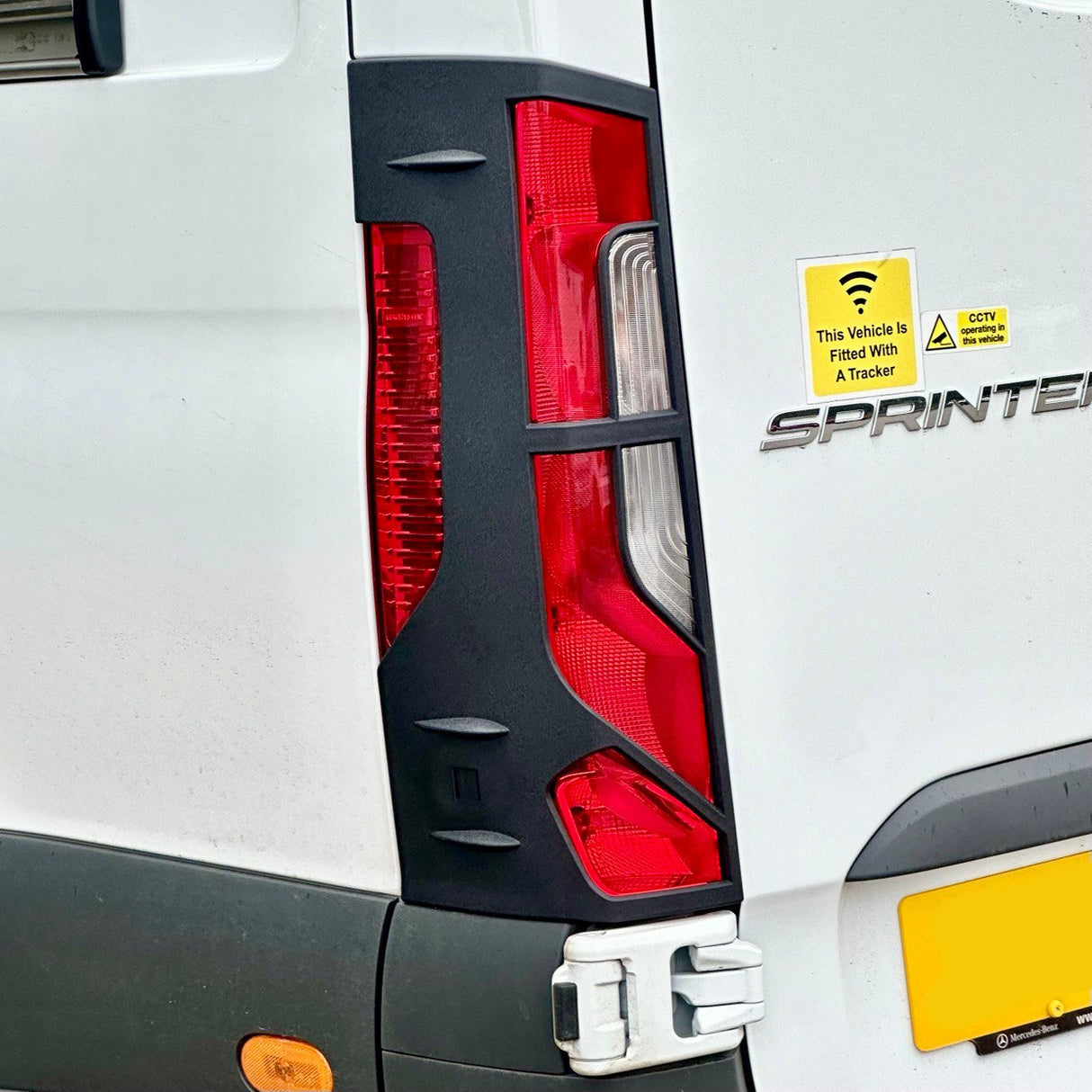 For Mercedes-Benz Sprinter 907 Rear Light Guards | Tail Light Protectors for Sprinter Vans – Van-X