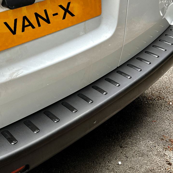 For Opel Vivaro Rear Bumper Protector – Black Plastic Trim for Campervan, Motorhome & Auto-Sleeper