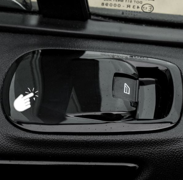 For Ford Transit Custom MK1 Window Switch Housing Unit – Set of 2, Painted & Ready to Install - LHD