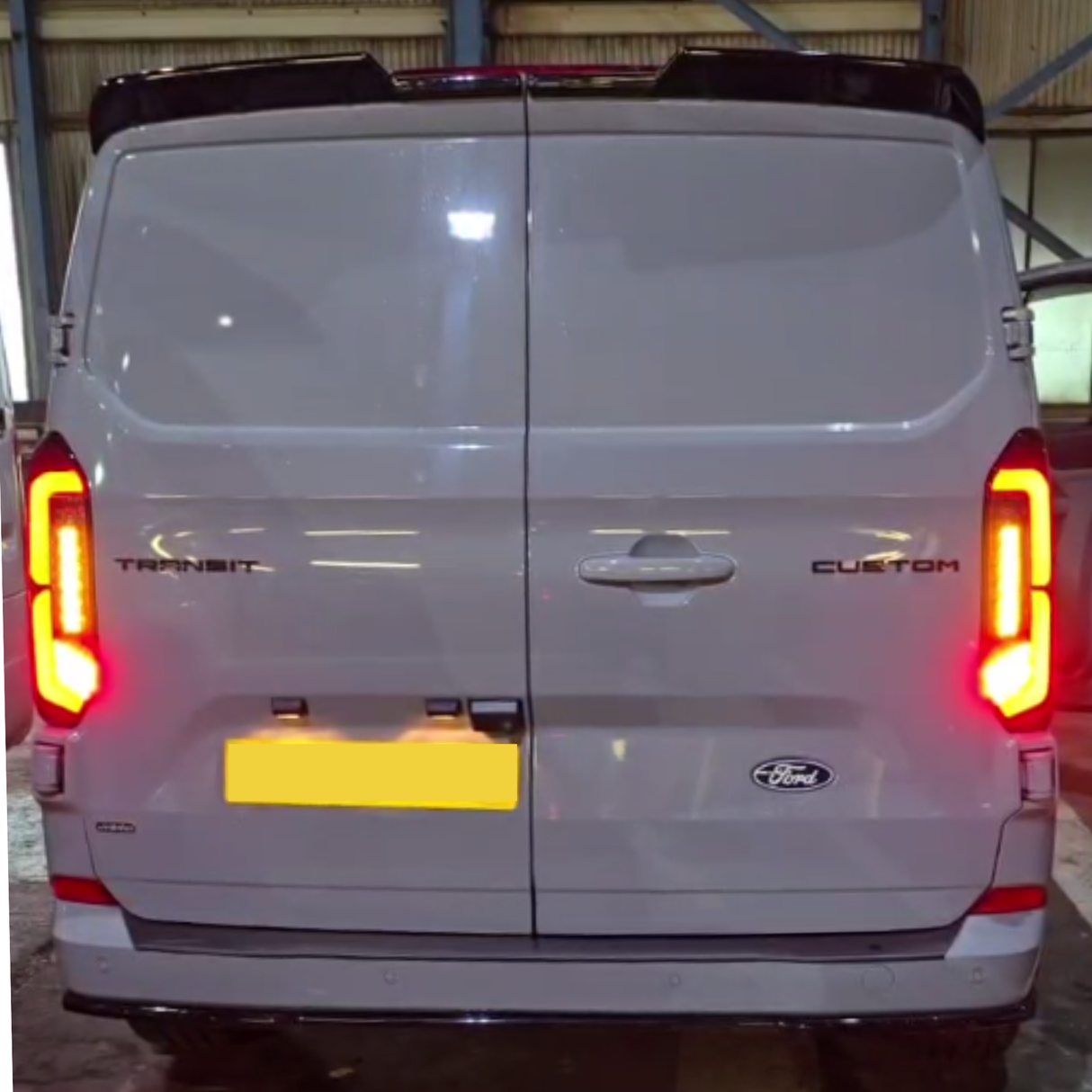 For New Transit Custom 2024–2026 Van-X Full LED Rear Lights Taillights – Smoked Lenses Upgrade