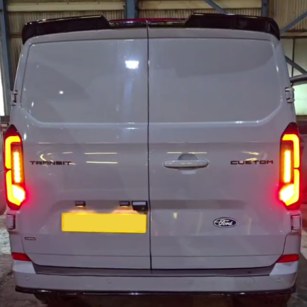 For New Transit Custom 2024–2026 Van-X Full LED Rear Lights Taillights – Smoked Lenses Upgrade