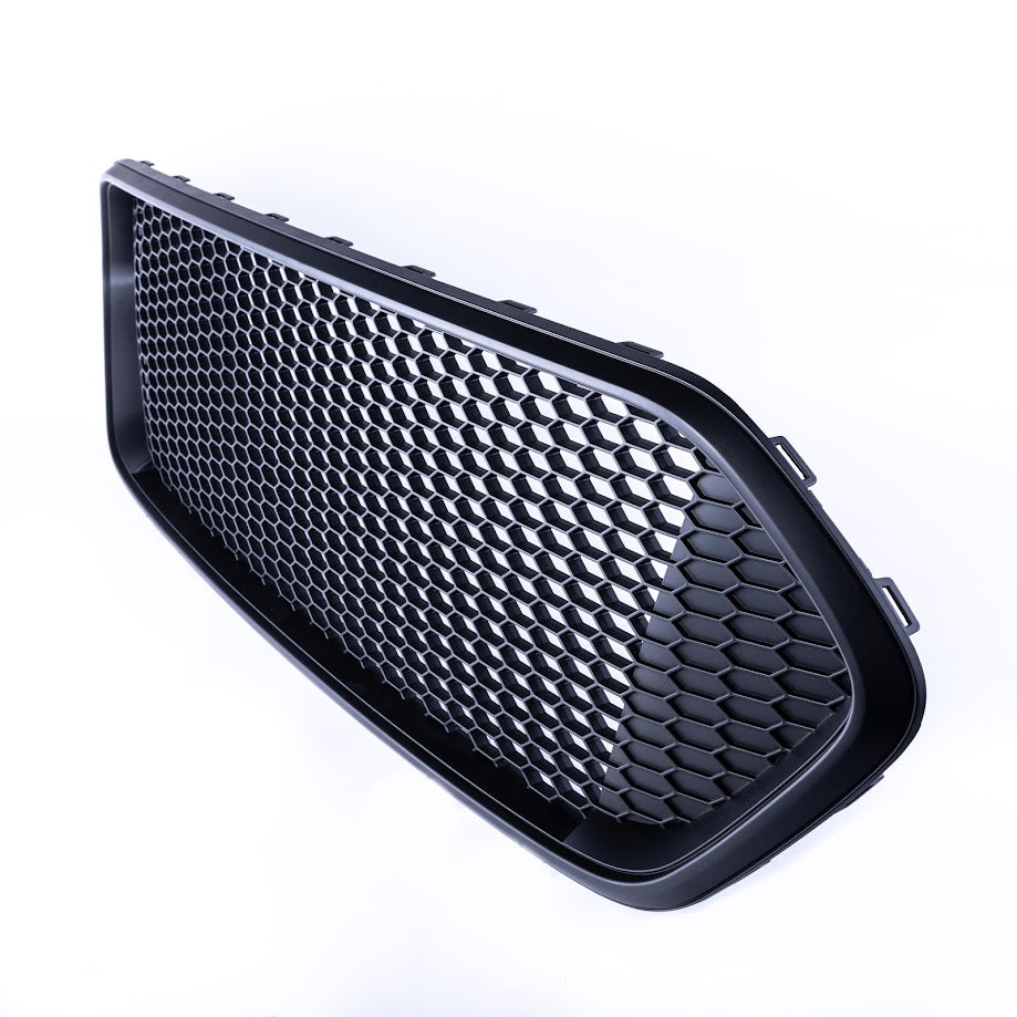 Pour l'ensemble de grille en nid d'abeille noir mat pour Ford Transit Custom - Prêt à peindre et à installer