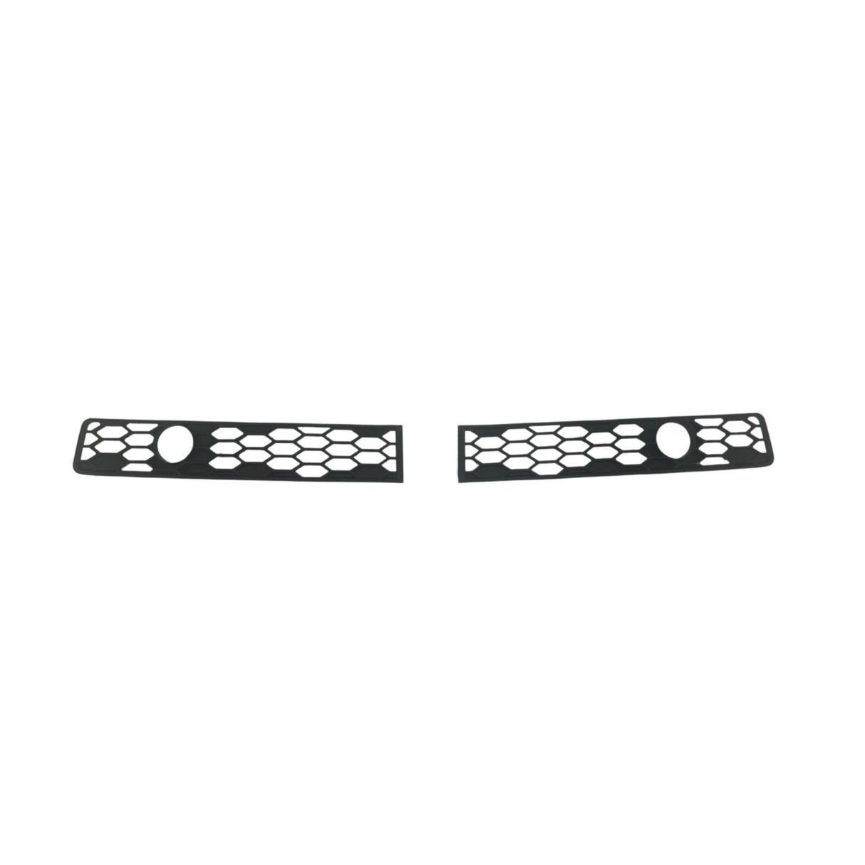 For Citroen Jumper Bumper Honeycomb - Matte Black, Compatible with Bumper with Parking Sensors