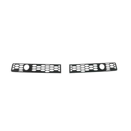 For Fiat Ducato Bumper Honeycomb - Matte Black, Compatible with Bumper with Parking Sensors