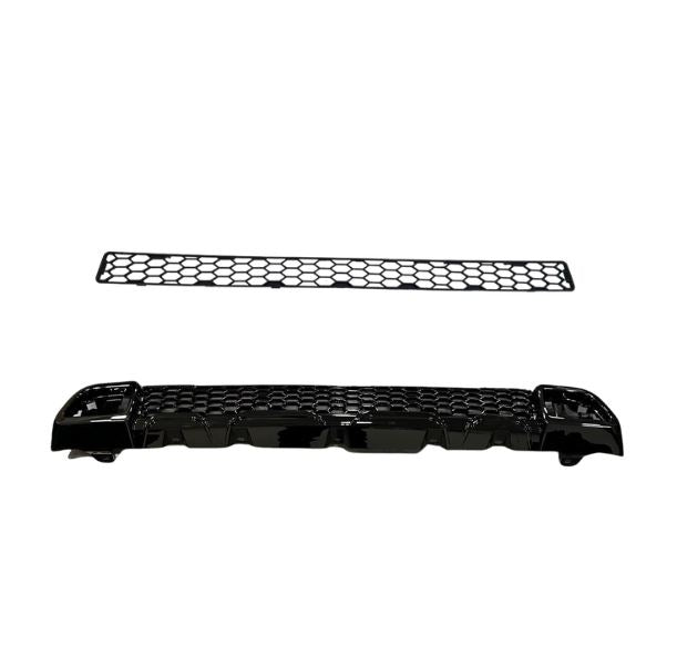 For Opel Movano Front Honeycomb Bumper Grille Bundle 2pcs - Gloss Black | Van-X