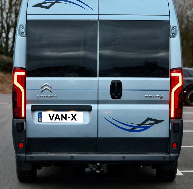 Per Peugeot Boxer Gruppo luci posteriori full LED, fanale posteriore, unità luce posteriore, luce fumé di ricambio, Van-X, NUOVO