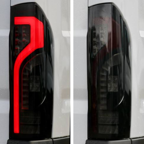 For Fiat Ducato full LED Rear Lights Cluster, Tailight, Rear Light Unit, Replacement Smoked Light, Van-X, NEW