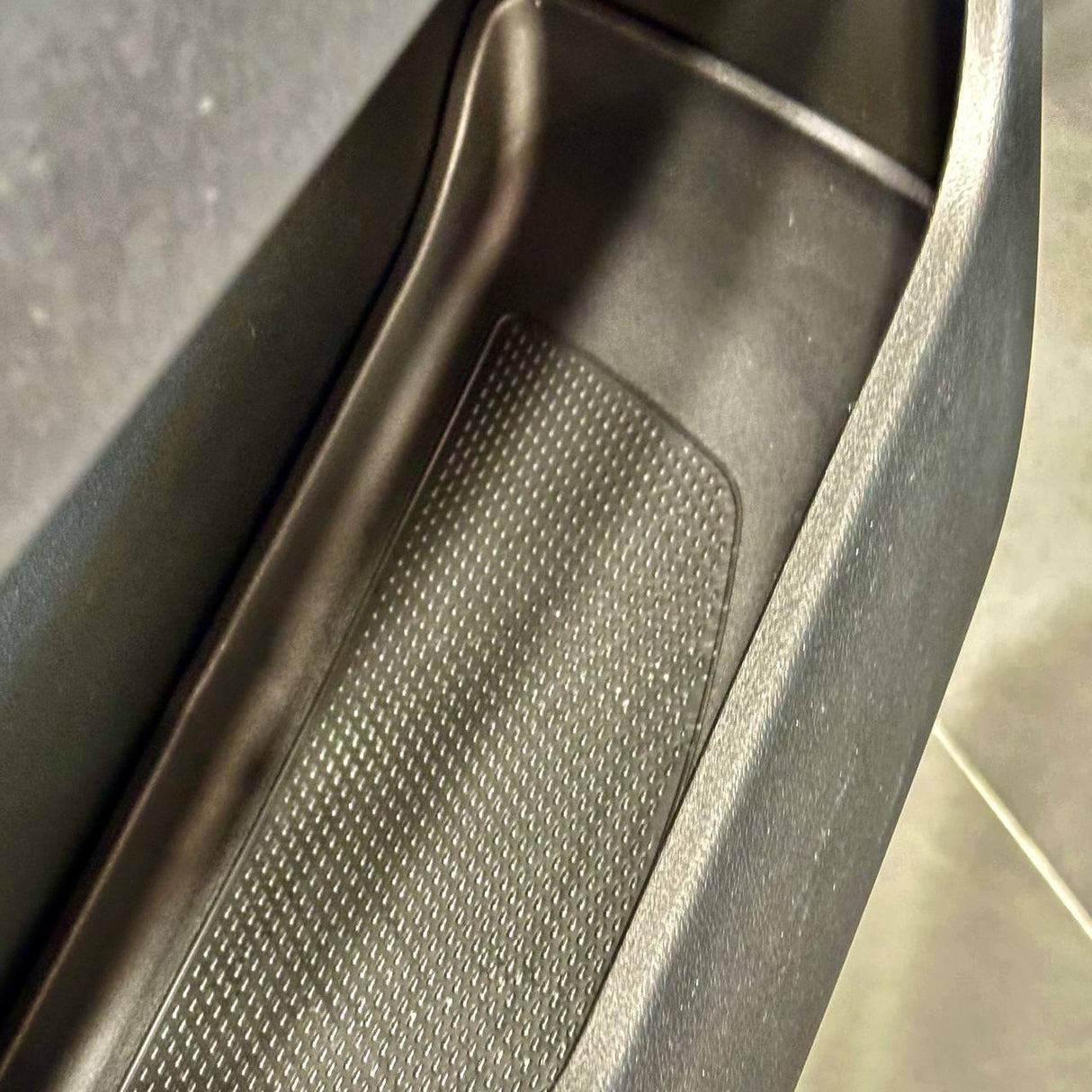 For Fiat Ducato RAM ProMaster Rubber Door Liner Pocket Inserts - Black - Van-X