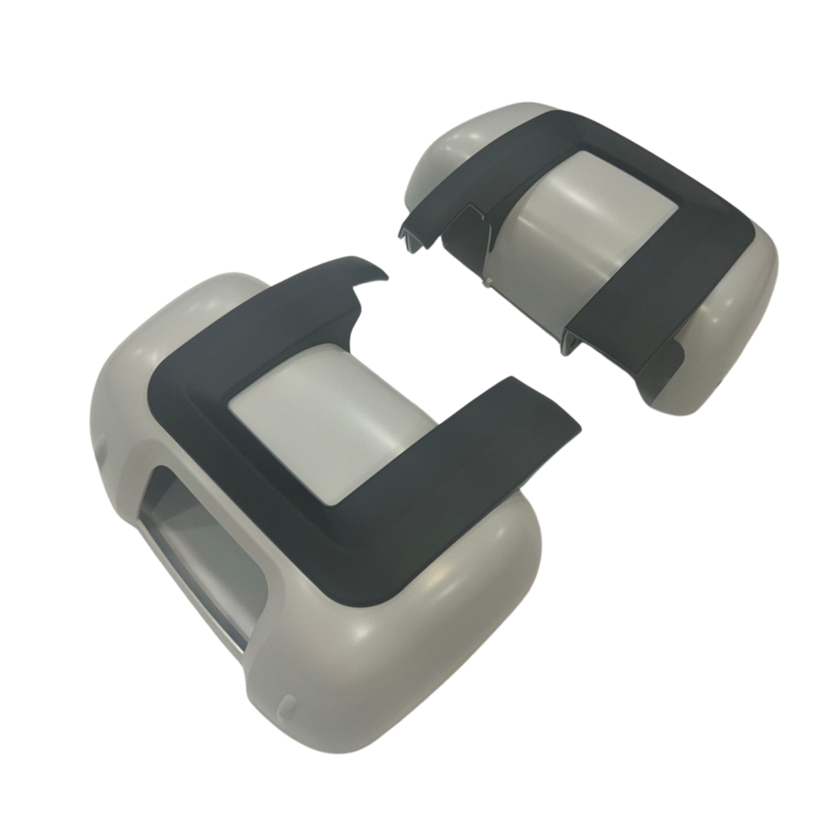 For Citroen Jumper (2007-2024) Wing Mirror Cap/Covers (Set of 2) - Matte White | Van-X