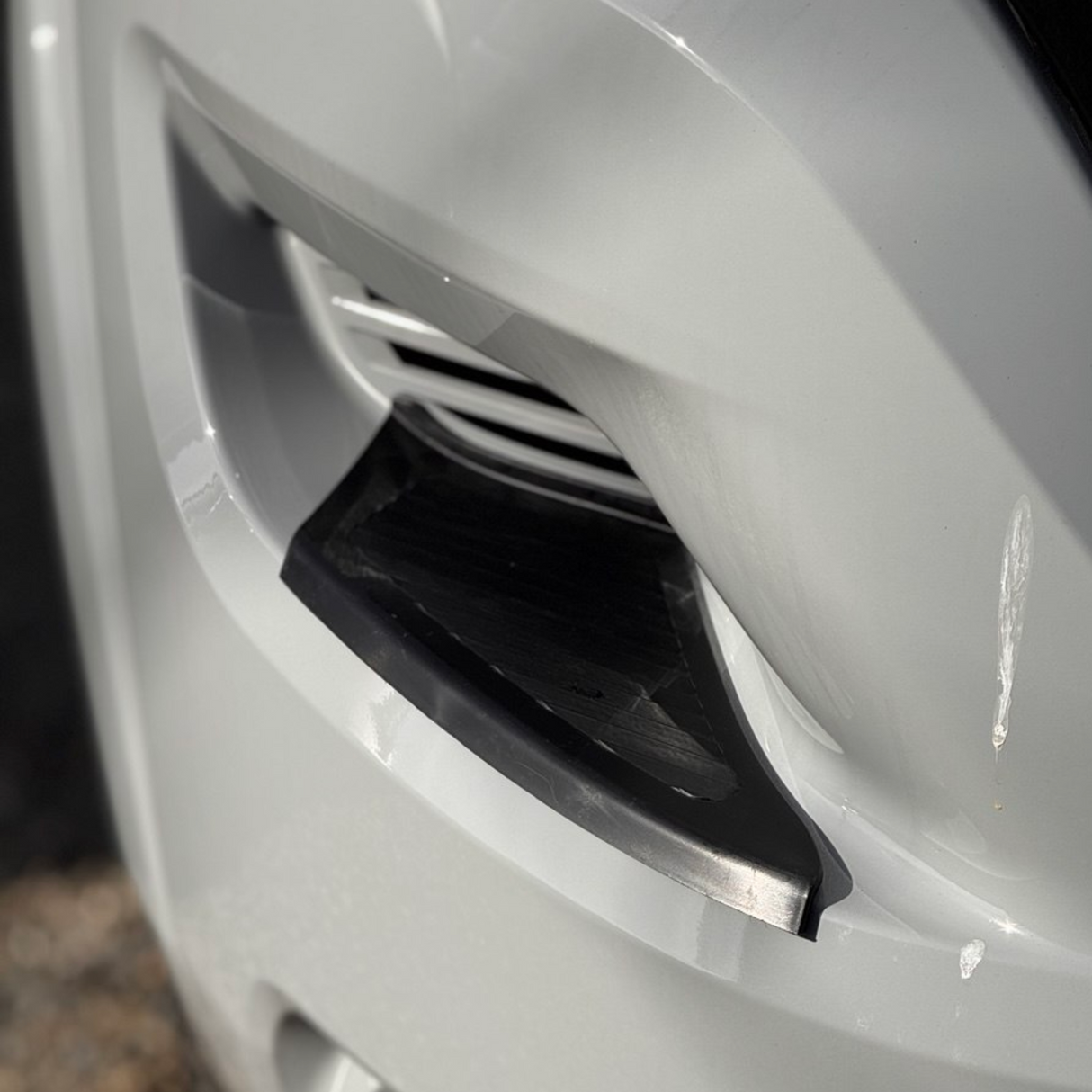 For Citroën Jumper Front Bumper Foot Plate Protectors – Black, Set of 2 | Van-X