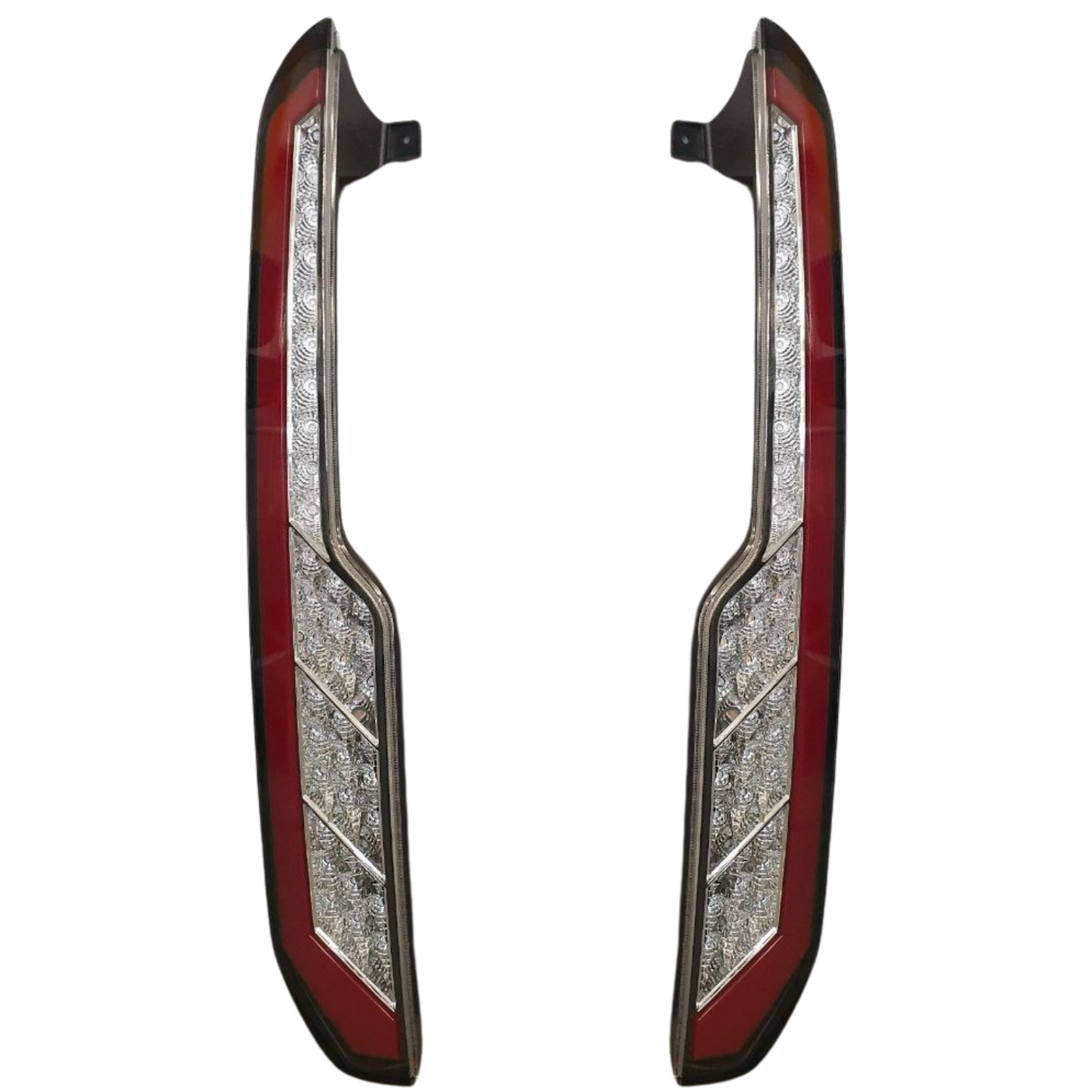 For Transit Custom MK2 LED Rear Lights Tail Lights – Sequential Indicators with Clear Lenses