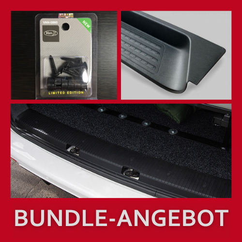 For VW T5, T5.1 Barn door Threshold covers, plus Side Step Inc Fitting Kit