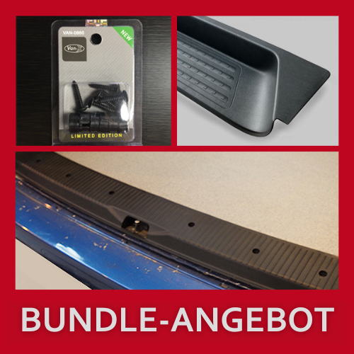For VW T5, T5.1 Threshold Protector, Side Step, Fitting Kit For Tailgate