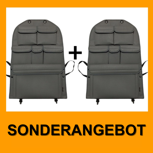 For VW T5 T5.1 Transporter Back Seat Organiser Set of 2 bundle