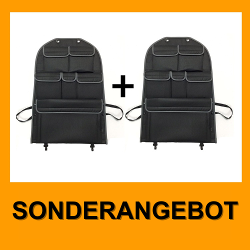 For VW T5 T5.1 Transporter Back Seat Organiser Set of 2 bundle