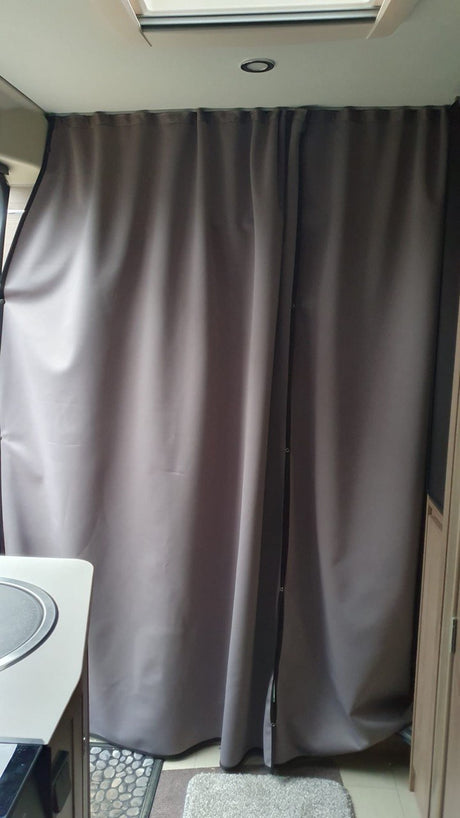 For Citroën Jumper Motorhome, Campervan, Maxi-Cab Divider Premium Curtain With Rail