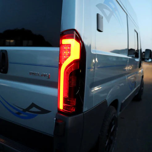 Fiat Ducato full LED Rear Lights Cluster, Tailight, Rear Light Unit, Replacement Smoked Light, Van-X, NEW