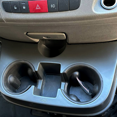 For Vauxhall Movano Cupholder Console  – Stylish, Practical Upgrade for Your Van