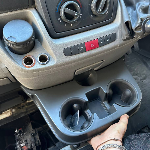 Pour Citroën Jumper Console porte-gobelet