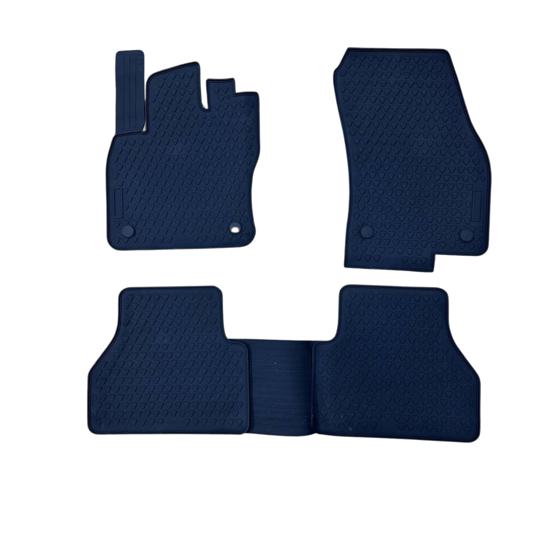 Tappetini in gomma 3D con bordo alto per VW Caddy 2021+ – Protezione interna resistente Van-X