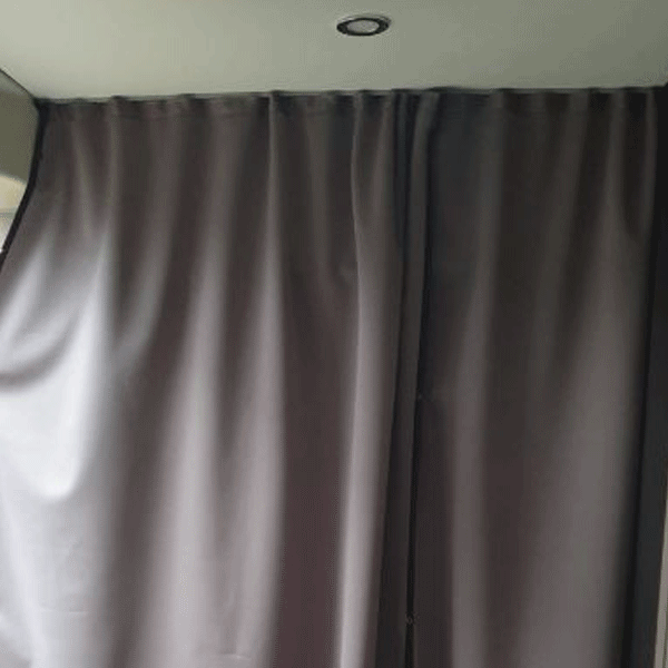 For Peugeot Boxer Motorhome, Campervan, Maxi-Cab Divider Premium Curtain With Rail