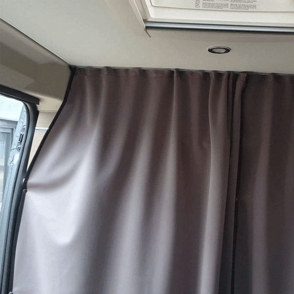 For Peugeot Boxer Motorhome, Campervan, Maxi-Cab Divider Premium Curtain With Rail