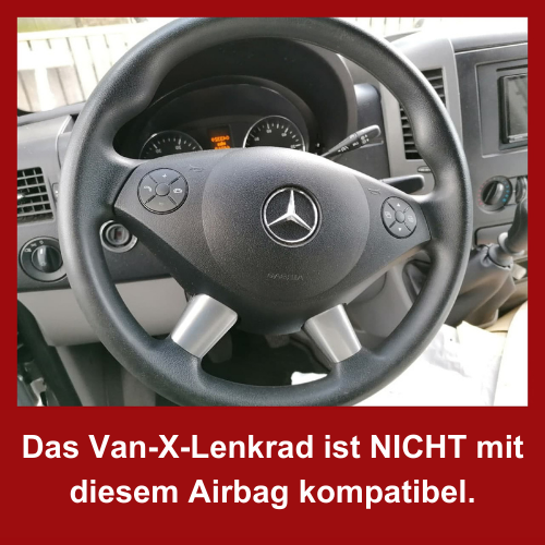 For VW Crafter Leather Steering wheel
