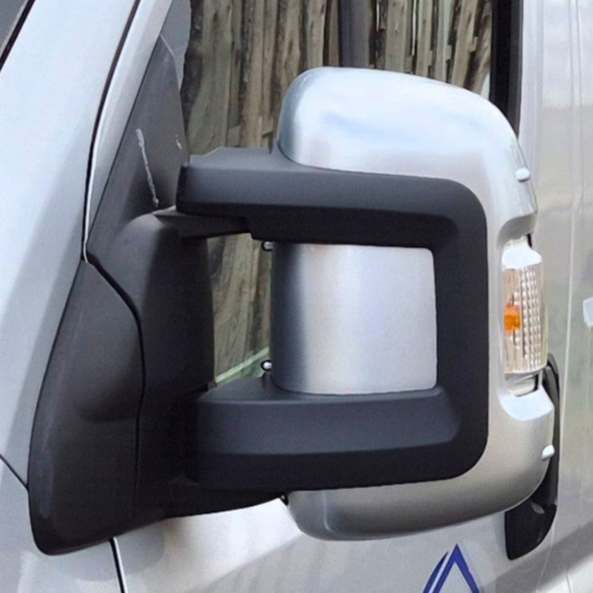 For Fiat Ducato/Ram ProMaster (2007-2024) Wing Mirror Cap/Covers (Set of 2) - Silver | Van-X