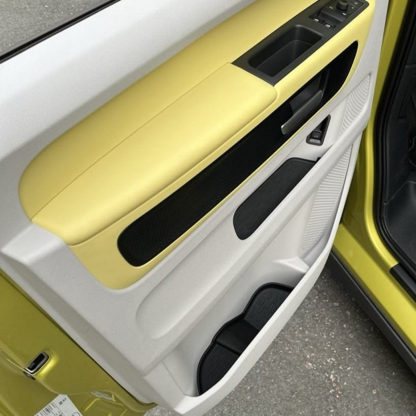 For VW ID Buzz Rubber Door Card / Pocket Mats - Lower Level, Premium Fit