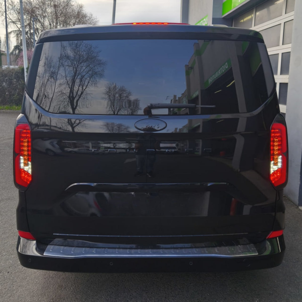 For New Transit Custom 2024–2026 Van-X Full LED Rear Lights Taillights – Smoked Lenses Upgrade