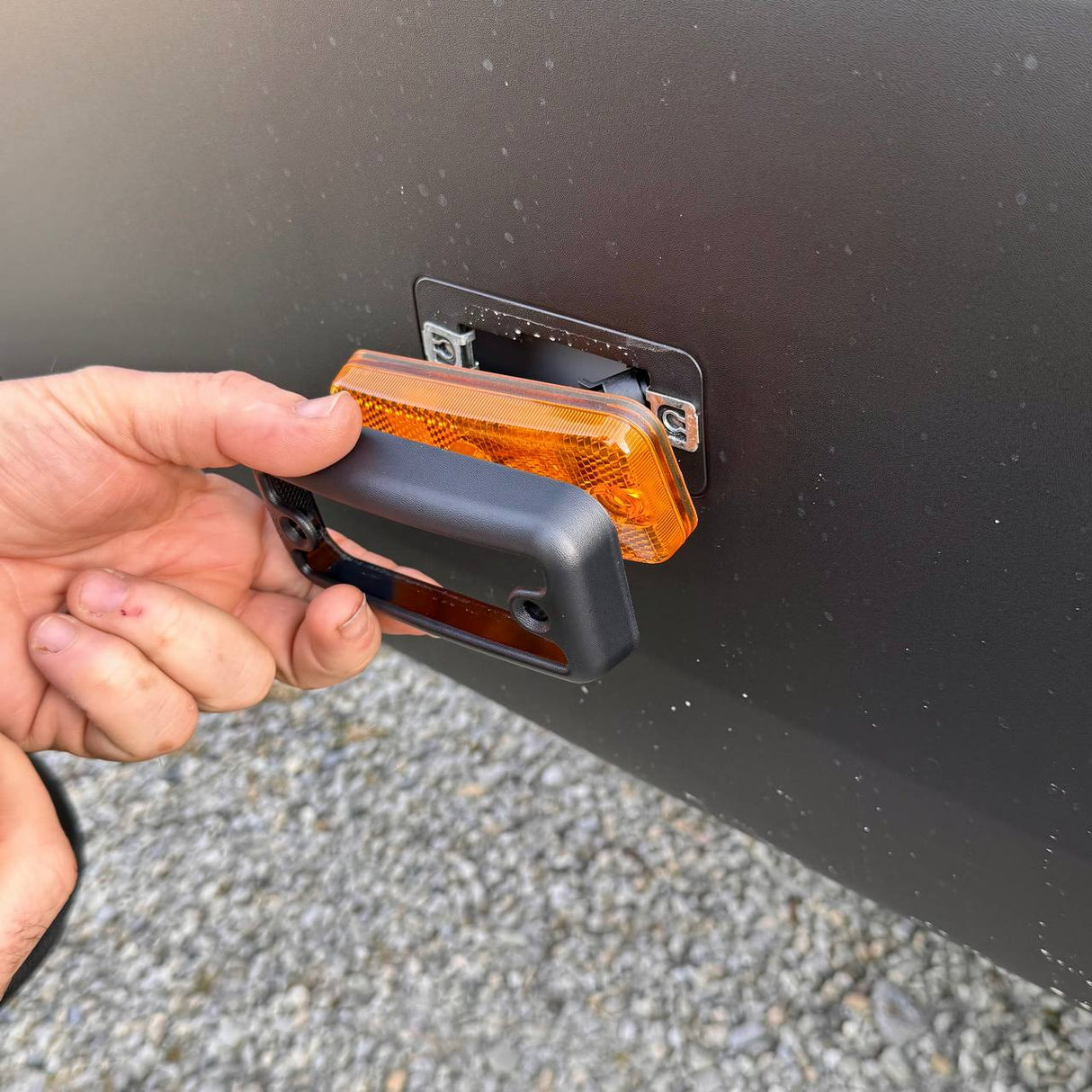 For Fiat Ducato Signal Mark Guard - Textured