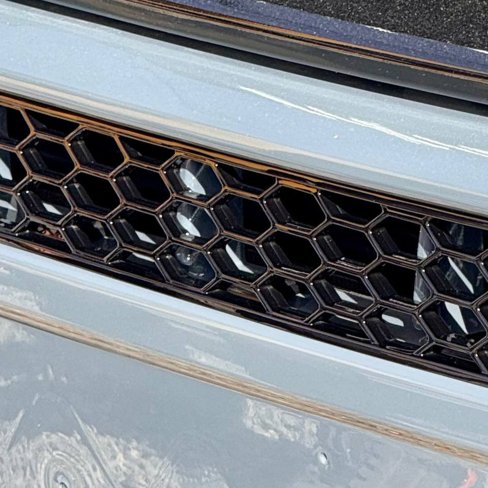 For Citroen Jumper Bumper Honeycomb without Parking Sensors - Gloss Black