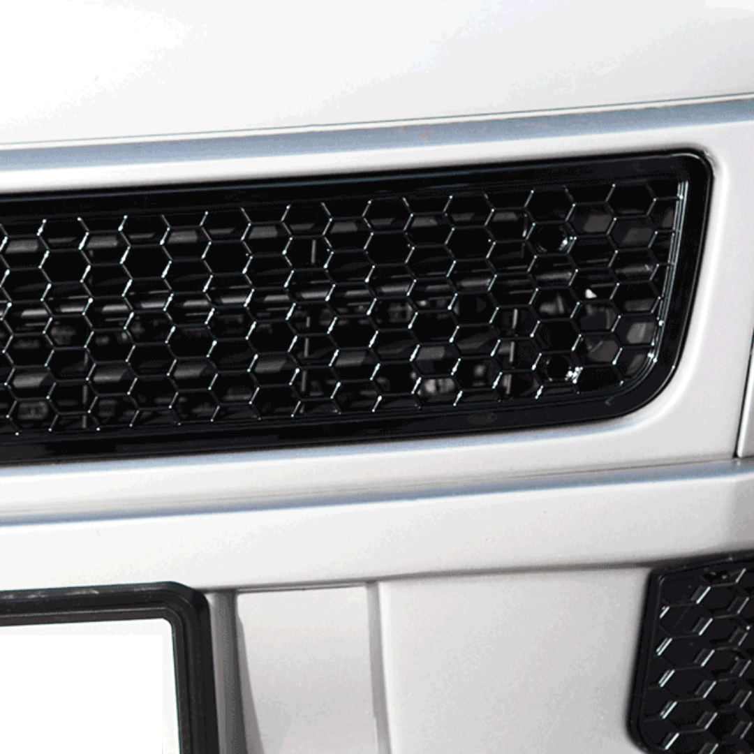 For VW T5.1 Honeycomb Bumper Mesh (Gloss Black)
