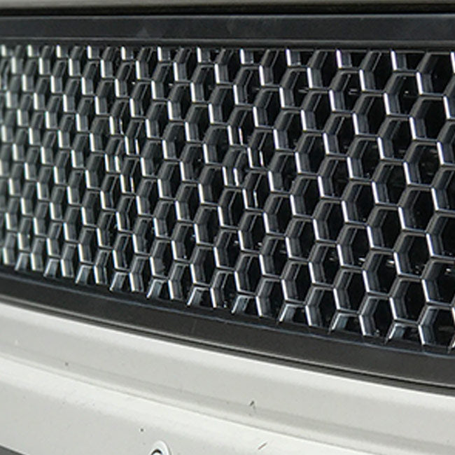 For VW T5.1 Front Mesh Honeycomb Bumper (Matte Chrome)