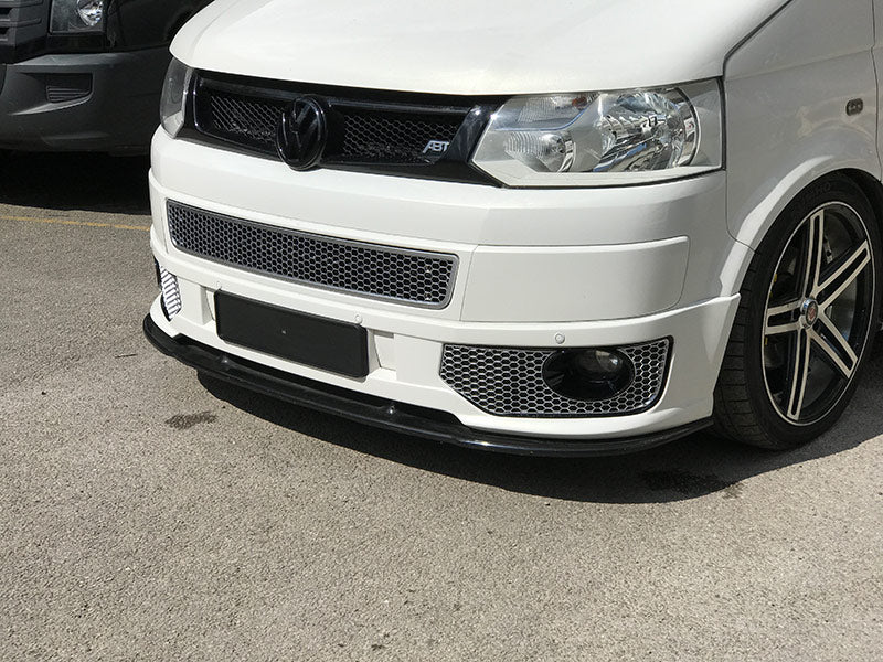 For VW T5.1 Front Mesh Honeycomb Bumper (Matte Chrome)