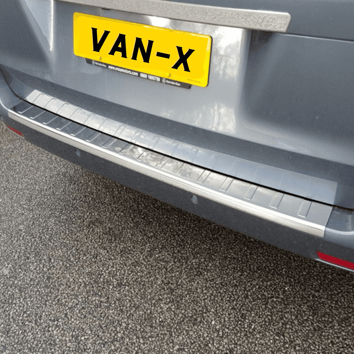 Mercedes Vito 2015+ Pare-chocs arrière Acier inoxydable
